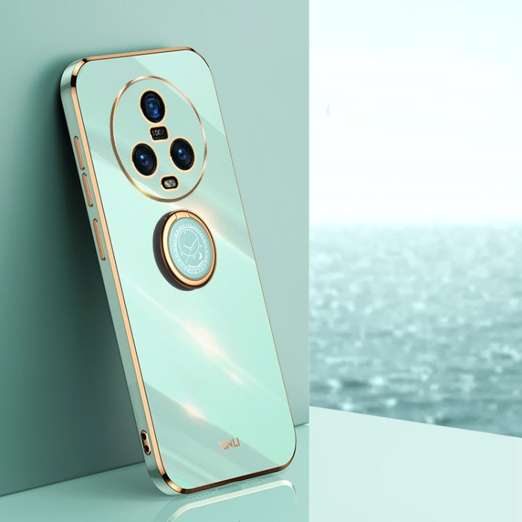 Custodia TPU elettrolitico con supporto anello per Honor X7a