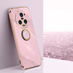 Custodia TPU elettrolitico con supporto anello per Honor X7a