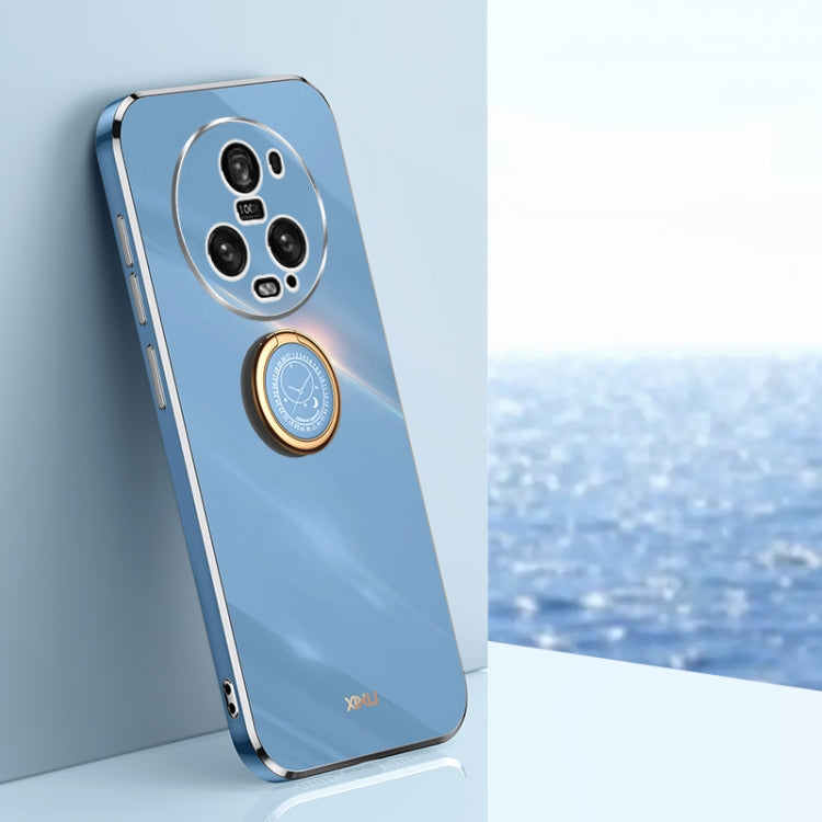 Custodia TPU elettrolitico con supporto anello per Honor X7a