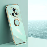 Custodia TPU elettrolitico con supporto anello per Honor X7a