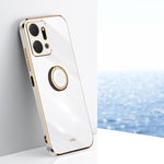 Custodia TPU elettrolitico con supporto anello per Honor X7a