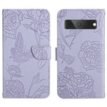 Custodia portafoglio in pelle per Google Pixel 7A e Galaxy M14