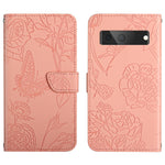 Custodia portafoglio in pelle per Google Pixel 7A e Galaxy M14