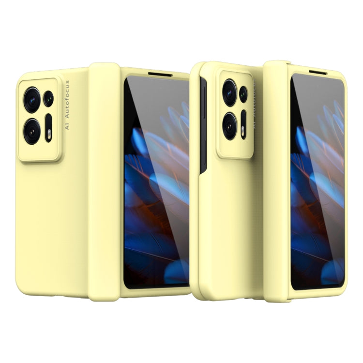 Custodia per telefono a copertura totale con cerniera magnetica Macaron, For OPPO Find N2