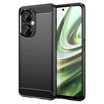 Custodia per telefono TPU in fibra di carbonio con trama spazzolata, For OnePlus Nord CE 3, For OnePlus Ace 2V, For OnePlus 11R 5G