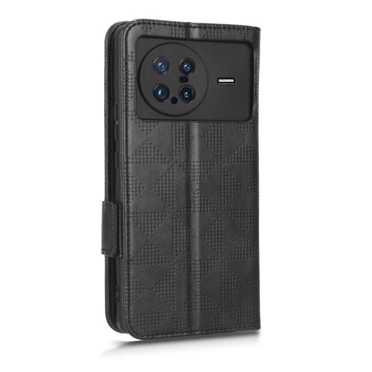 Custodia per telefono in pelle a triangolo simmetrico, For vivo X Note, For vivo Y01 / Y15s 2021, For vivo Y02 4G, For vivo Y35 4G