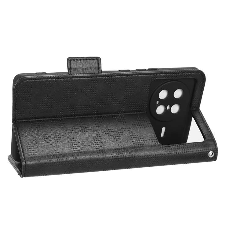 Custodia per telefono in pelle a triangolo simmetrico, For vivo X Note, For vivo Y01 / Y15s 2021, For vivo Y02 4G, For vivo Y35 4G