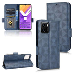 Custodia per telefono in pelle a triangolo simmetrico, For vivo X Note, For vivo Y01 / Y15s 2021, For vivo Y02 4G, For vivo Y35 4G