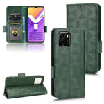 Custodia per telefono in pelle a triangolo simmetrico, For vivo X Note, For vivo Y01 / Y15s 2021, For vivo Y02 4G, For vivo Y35 4G