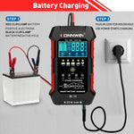 Caricabatteria auto KONNWEI CR-10 12V 10A 24V 5A
