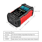 Caricabatteria auto KONNWEI CR-10 12V 10A 24V 5A