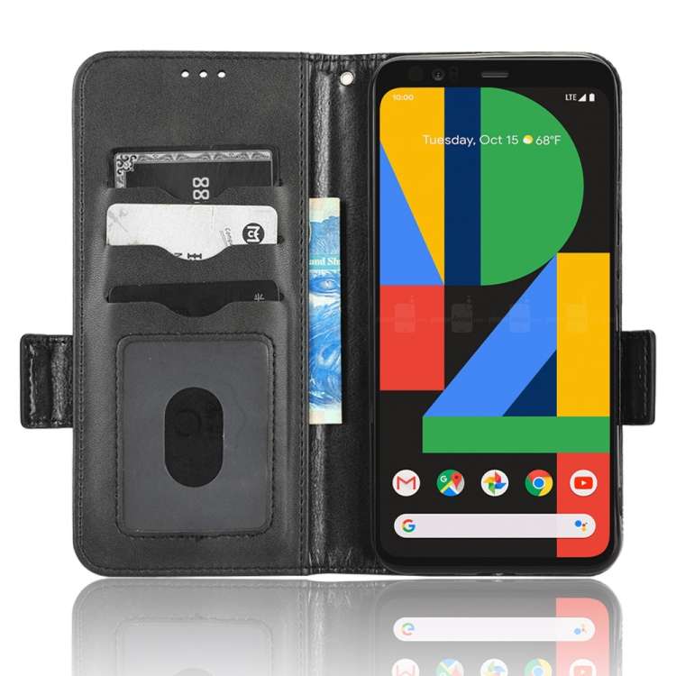 Custodia per telefono in pelle a triangolo simmetrico, For Google Pixel 4, For Google Pixel 5a 5G, For Google Pixel 5, For Google Pixel 6 Pro