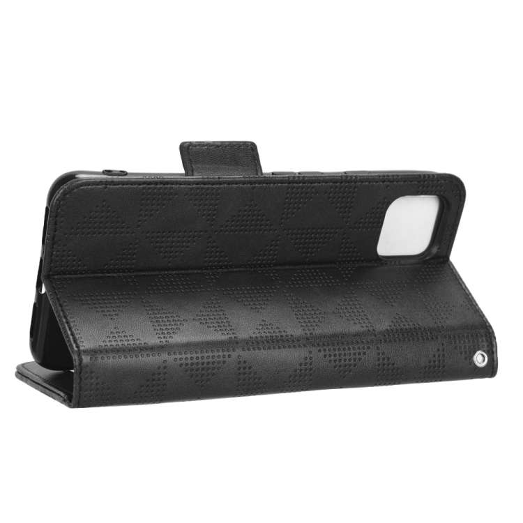 Custodia per telefono in pelle a triangolo simmetrico, For Google Pixel 4, For Google Pixel 5a 5G, For Google Pixel 5, For Google Pixel 6 Pro