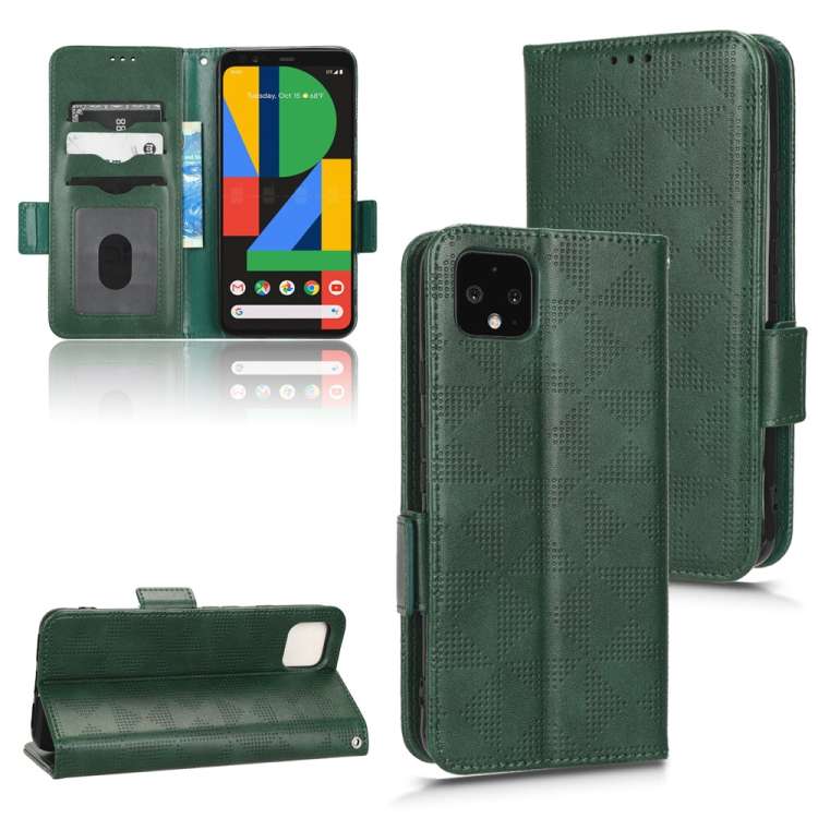 Custodia per telefono in pelle a triangolo simmetrico, For Google Pixel 4, For Google Pixel 5a 5G, For Google Pixel 5, For Google Pixel 6 Pro