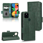 Custodia per telefono in pelle a triangolo simmetrico, For Google Pixel 4, For Google Pixel 5a 5G, For Google Pixel 5, For Google Pixel 6 Pro