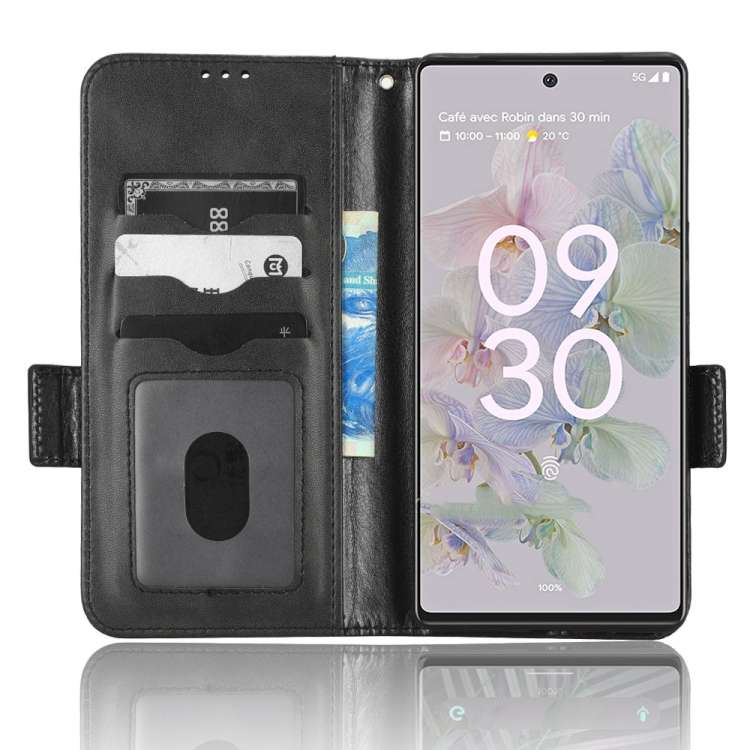 Custodia per telefono in pelle a triangolo simmetrico, For Google Pixel 6a, For Google Pixel 6, For Google Pixel 7 Pro, For Google Pixel 7a
