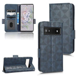 Custodia per telefono in pelle a triangolo simmetrico, For Google Pixel 6a, For Google Pixel 6, For Google Pixel 7 Pro, For Google Pixel 7a