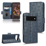 Custodia per telefono in pelle a triangolo simmetrico, For Google Pixel 6a, For Google Pixel 6, For Google Pixel 7 Pro, For Google Pixel 7a