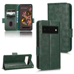 Custodia per telefono in pelle a triangolo simmetrico, For Google Pixel 6a, For Google Pixel 6, For Google Pixel 7 Pro, For Google Pixel 7a