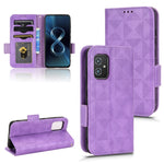Custodia per telefono in pelle a triangolo simmetrico, For Asus Zenfone 7 Pro ZS671KS, For Asus Zenfone 8 ZS590KS, For Asus ROG Phone 3 Strix / 3 ZS661KL
