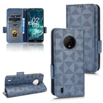 Custodia per telefono in pelle a triangolo simmetrico, For Nokia C21 Plus, For Nokia C21, For Nokia C100, For Nokia C200
