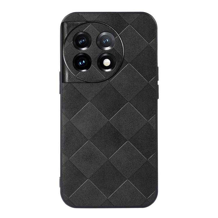 Custodia PU scozzese intrecciata per OnePlus 11R Ace 2 Galaxy A24