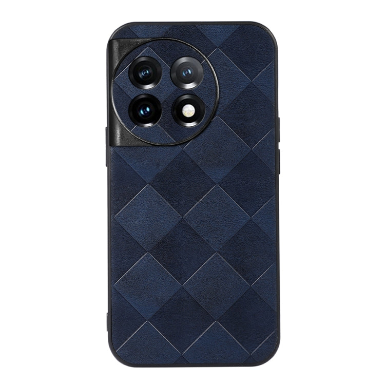 Custodia PU scozzese intrecciata per OnePlus 11R Ace 2 Galaxy A24