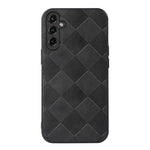 Custodia PU scozzese intrecciata per OnePlus 11R Ace 2 Galaxy A24