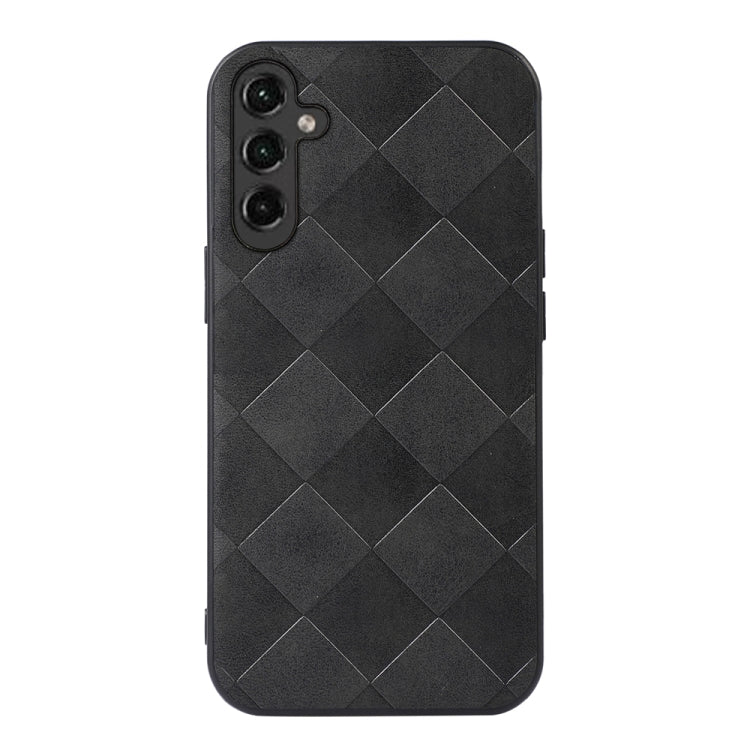 Custodia PU scozzese intrecciata per OnePlus 11R Ace 2 Galaxy A24