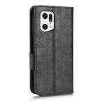 Custodia per telefono in pelle a triangolo simmetrico, For OPPO Find X5 Pro, For OPPO A17, For OPPO A55s 5G, For OPPO A57 5G / A77 5G