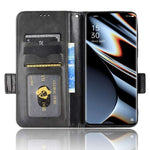 Custodia per telefono in pelle a triangolo simmetrico, For OPPO Find X5 Pro, For OPPO A17, For OPPO A55s 5G, For OPPO A57 5G / A77 5G