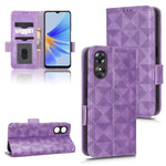 Custodia per telefono in pelle a triangolo simmetrico, For OPPO Find X5 Pro, For OPPO A17, For OPPO A55s 5G, For OPPO A57 5G / A77 5G