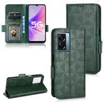 Custodia per telefono in pelle a triangolo simmetrico, For OPPO Find X5 Pro, For OPPO A17, For OPPO A55s 5G, For OPPO A57 5G / A77 5G