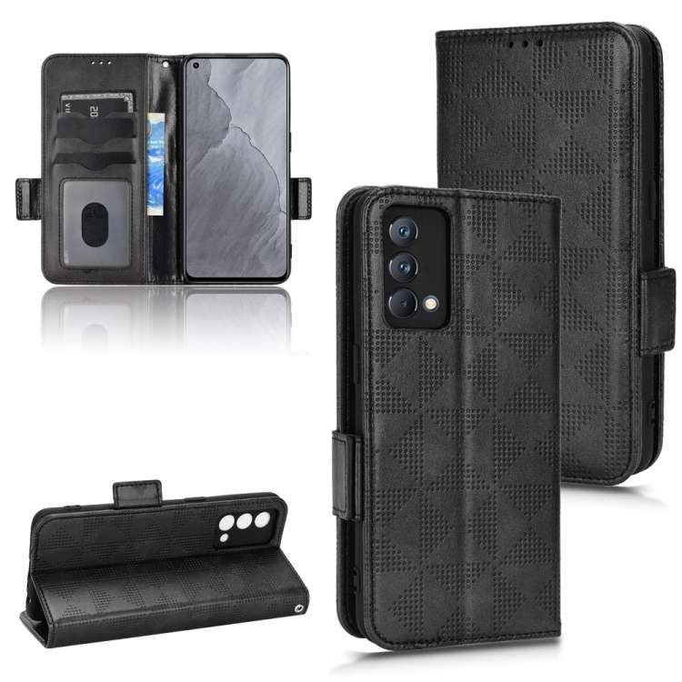Custodia per telefono in pelle a triangolo simmetrico, For Realme GT Master / Q3 Pro Carnival, For Realme V20, For Realme C31, For Realme GT Neo2, For Realme GT Neo3