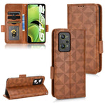 Custodia per telefono in pelle a triangolo simmetrico, For Realme GT Master / Q3 Pro Carnival, For Realme V20, For Realme C31, For Realme GT Neo2, For Realme GT Neo3