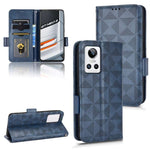 Custodia per telefono in pelle a triangolo simmetrico, For Realme GT Master / Q3 Pro Carnival, For Realme V20, For Realme C31, For Realme GT Neo2, For Realme GT Neo3