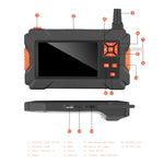 Endoscopio doppia fotocamera con schermo LCD 4,3 pollici