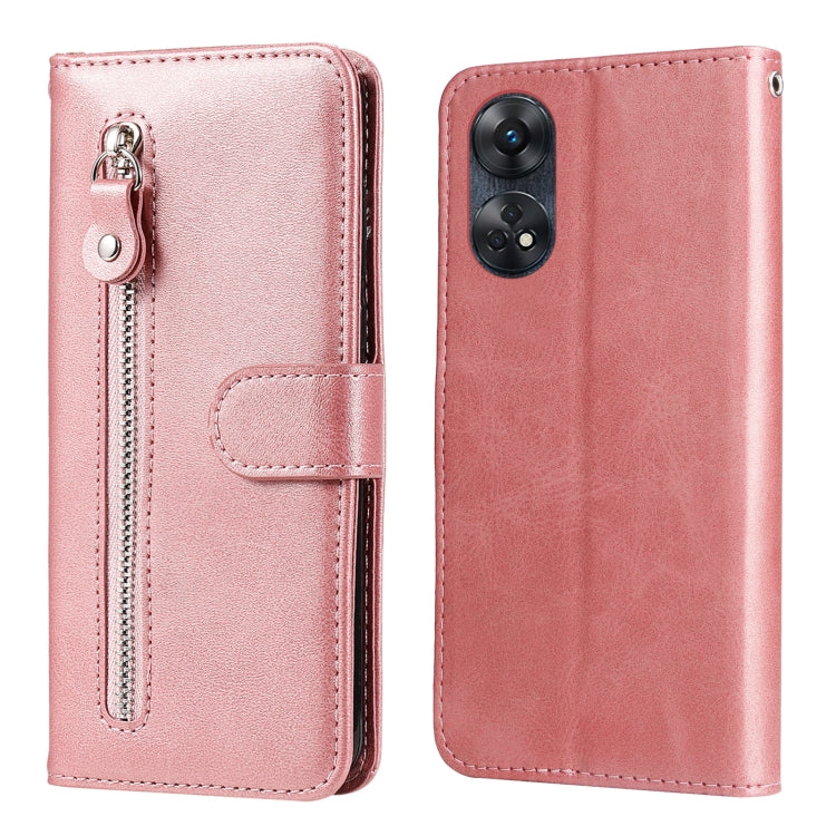 Custodia in pelle con cerniera per Honor e OPPO