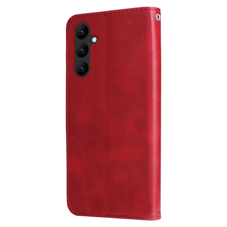 Custodia in pelle con cerniera per Samsung Galaxy A24 4G