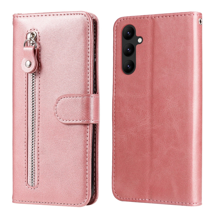 Custodia in pelle con cerniera per Samsung Galaxy A24 4G