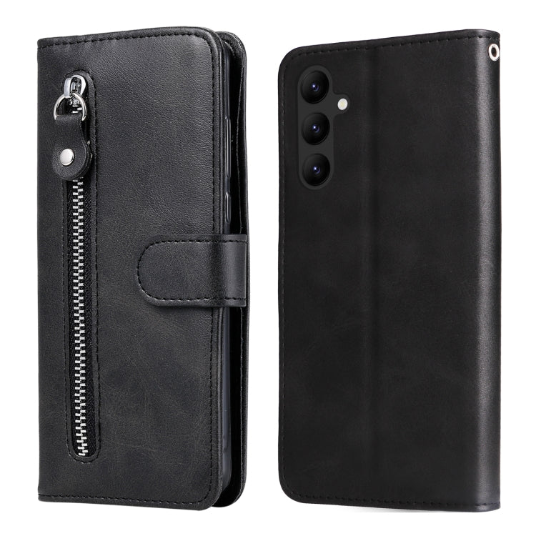 Custodia in pelle con cerniera per Samsung Galaxy A24 4G