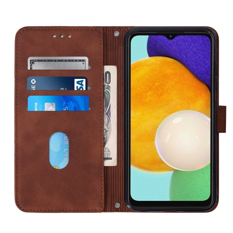 Custodia portafoglio in pelle con flip per Samsung e Motorola
