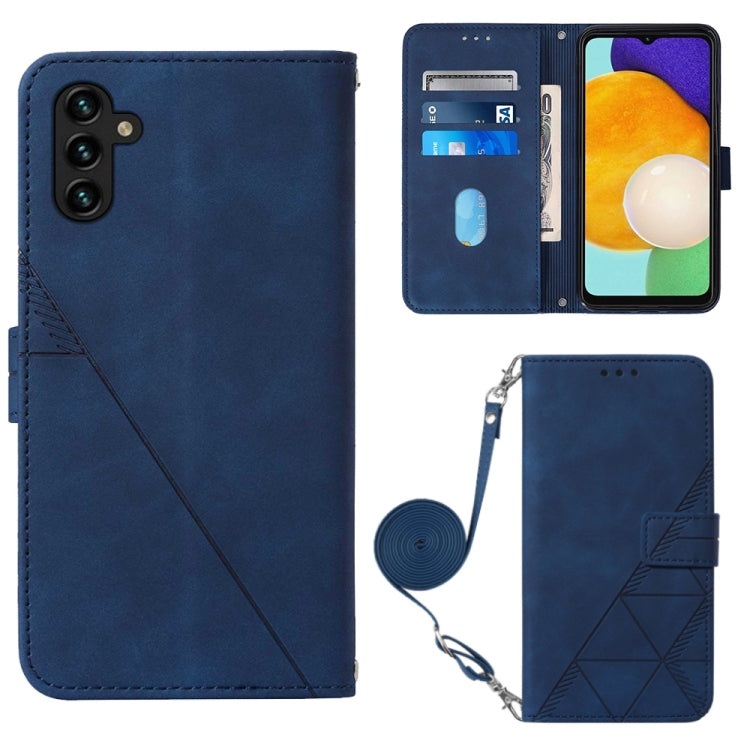 Custodia portafoglio in pelle con flip per Samsung e Motorola