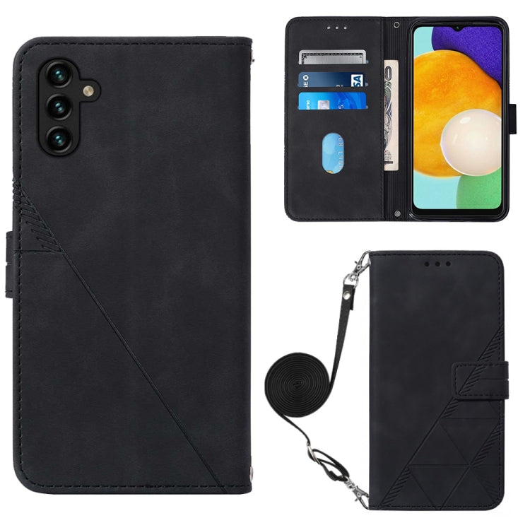 Custodia portafoglio in pelle con flip per Samsung e Motorola