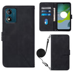 Custodia portafoglio in pelle con flip per Samsung e Motorola