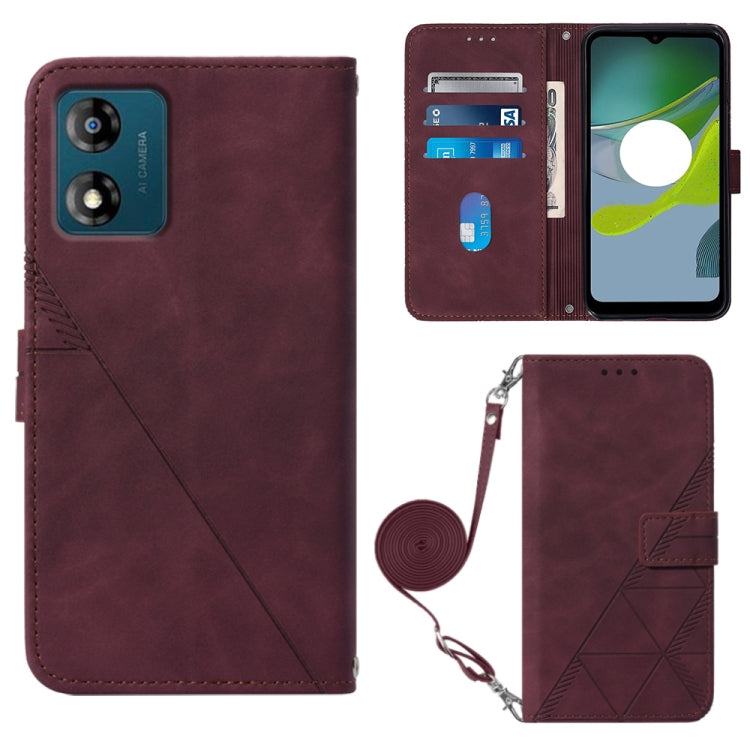 Custodia portafoglio in pelle con flip per Samsung e Motorola