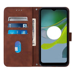 Custodia portafoglio in pelle con flip per Samsung e Motorola