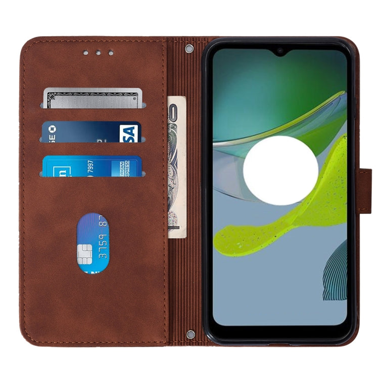 Custodia portafoglio in pelle con flip per Samsung e Motorola