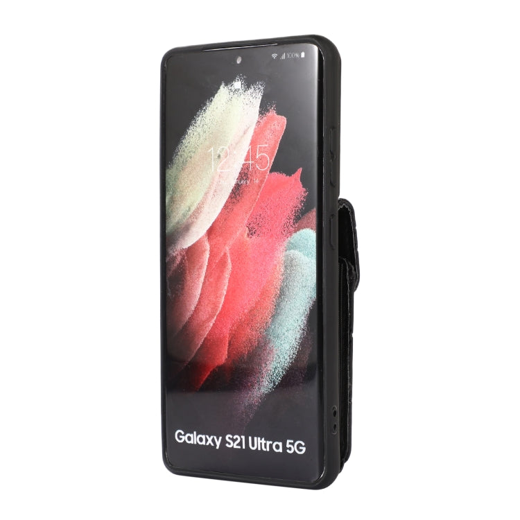 Custodia in pelle con slot carte per Samsung Galaxy S20