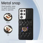 Custodia in pelle con slot carte per Samsung Galaxy S20